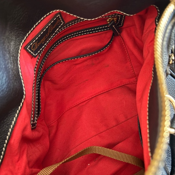 Dooney & Bourke Navy Leather Purse - Picture 7 of 9